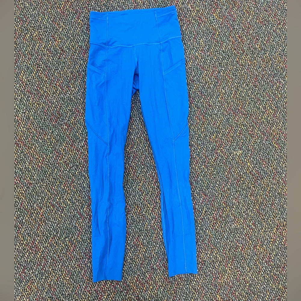 Blue lululemon leggings